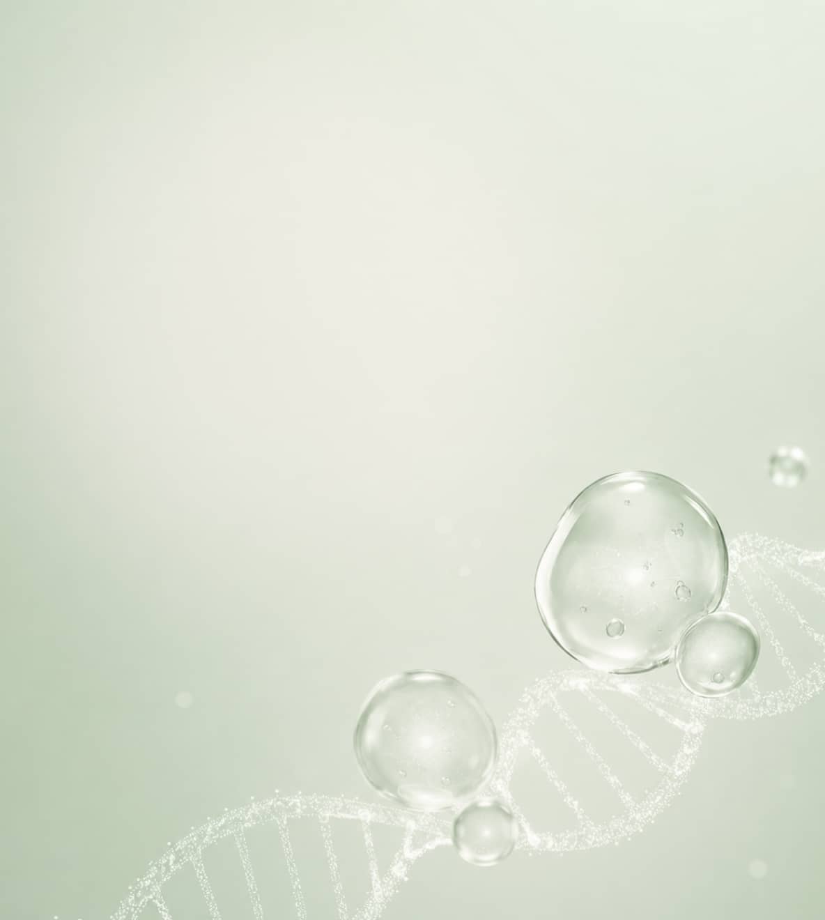 Abstract molecular structure background
