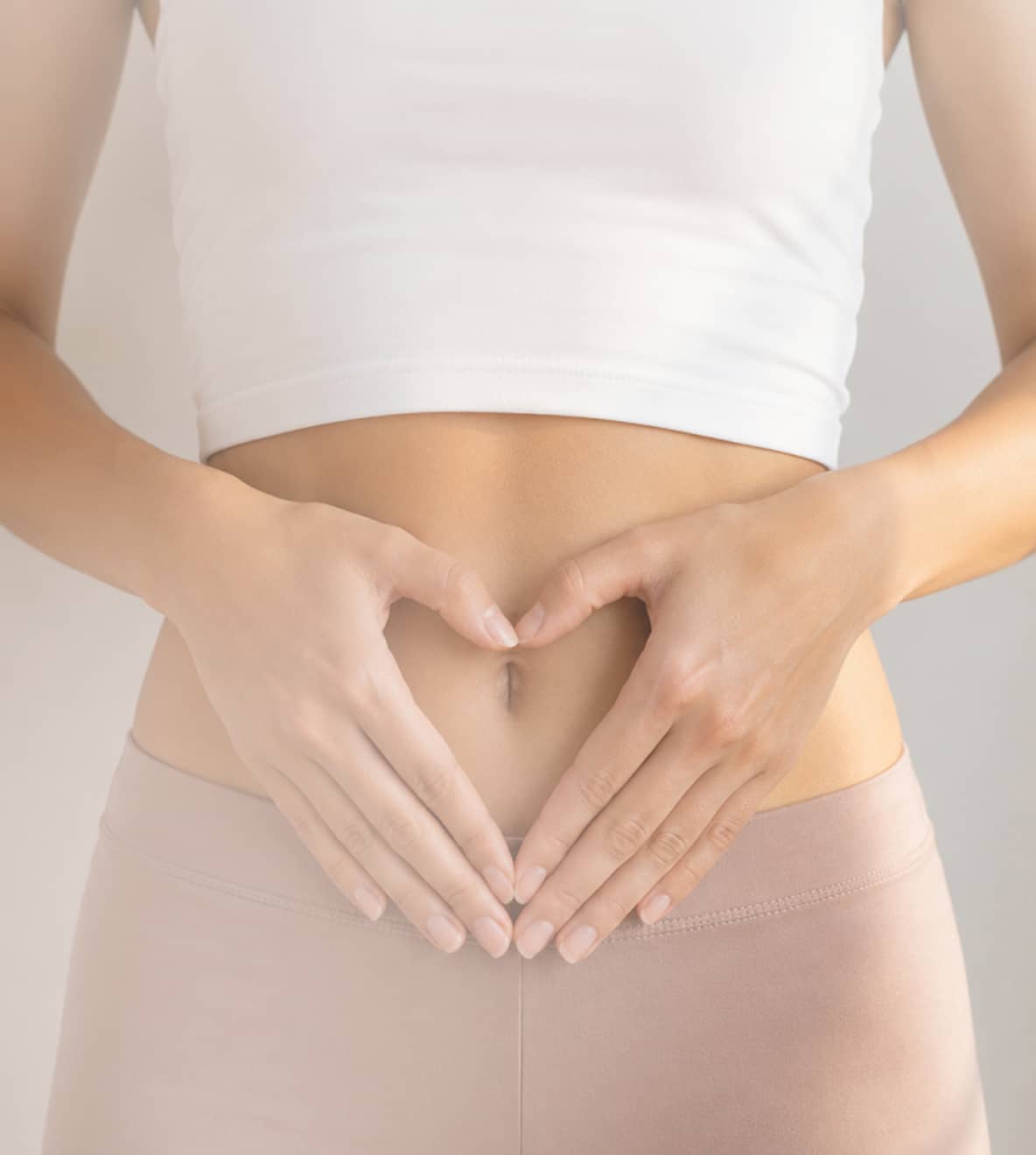 Female silhouette with a wellness and weight management theme