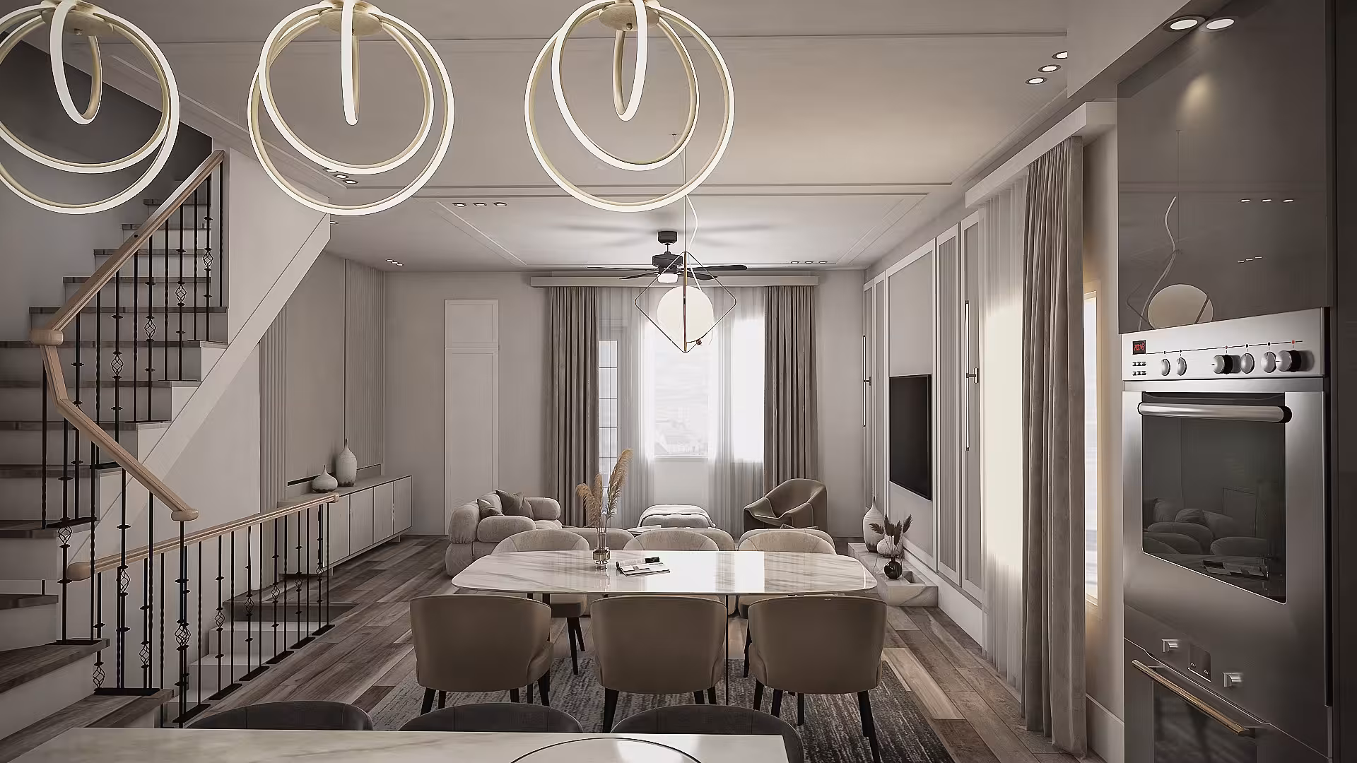 Woodlands Farmhouse — Turnkey Design, Construction & Staging