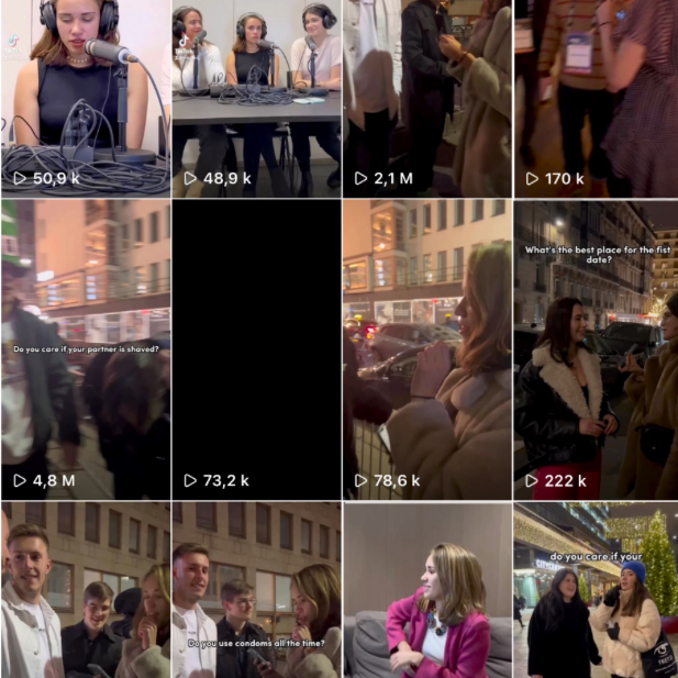 Screenshot of Freyja XO's Instagram feed