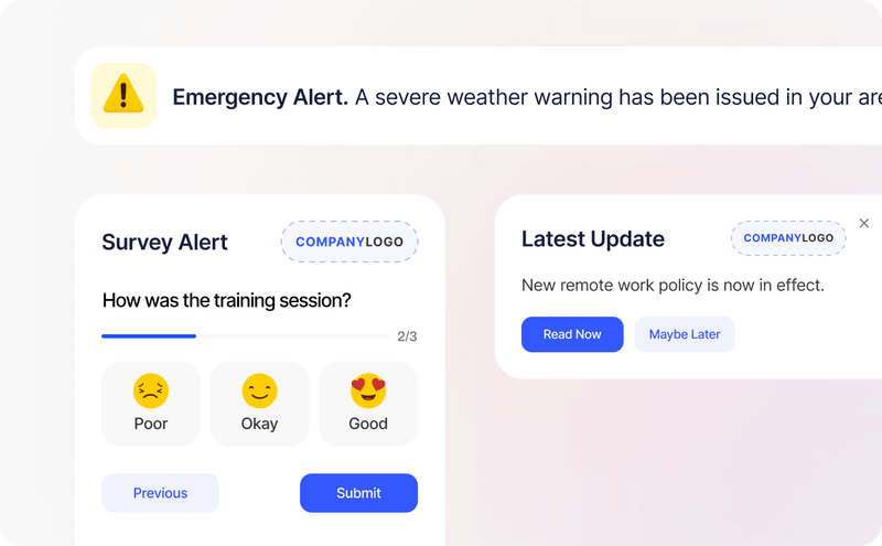 Desktop Alert Software for Internal Communications | Heed