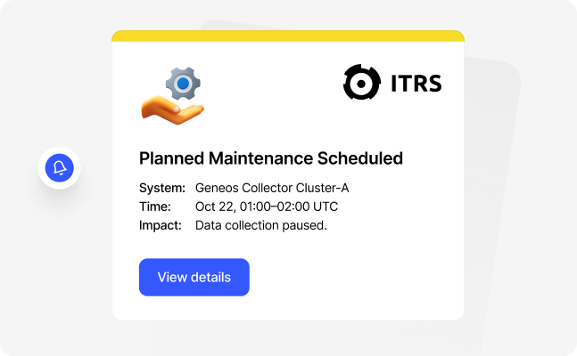 ITRS Notification