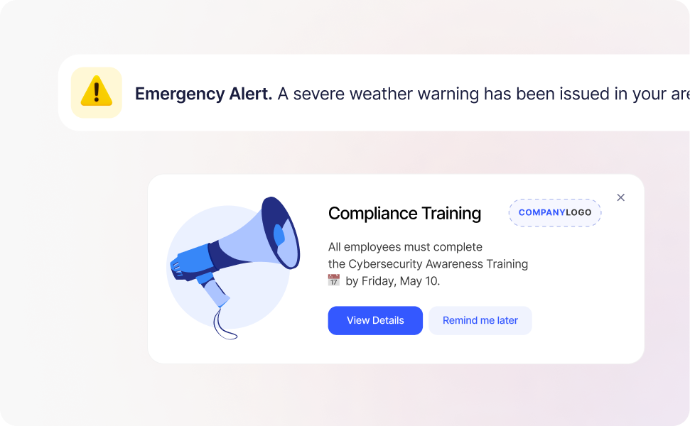 Desktop Alert User