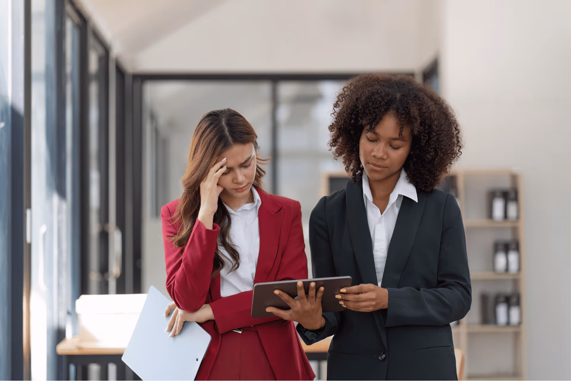 crisis communication in action with 2 people struggling to communicate