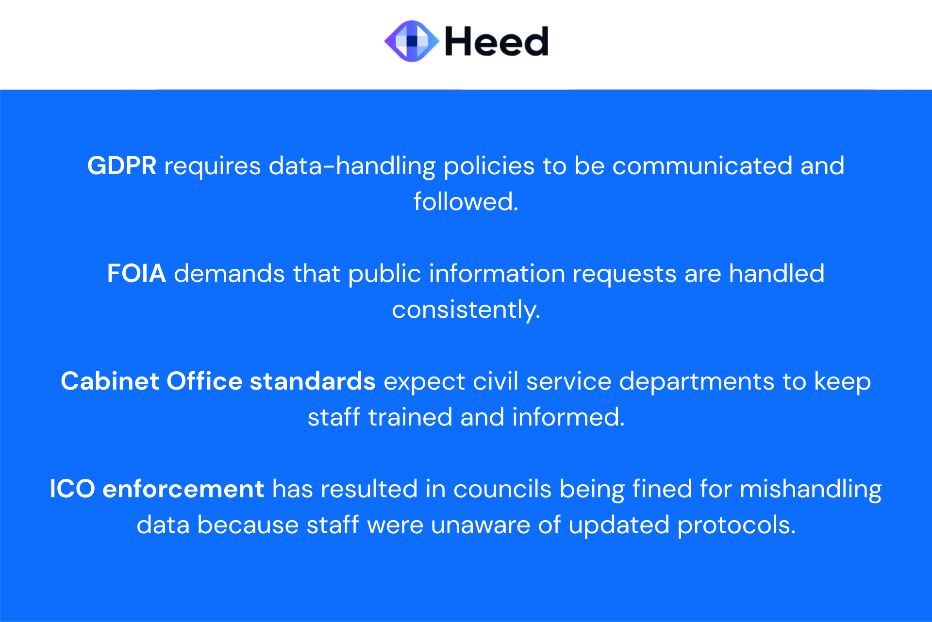 public sector framework for internal comms compliance