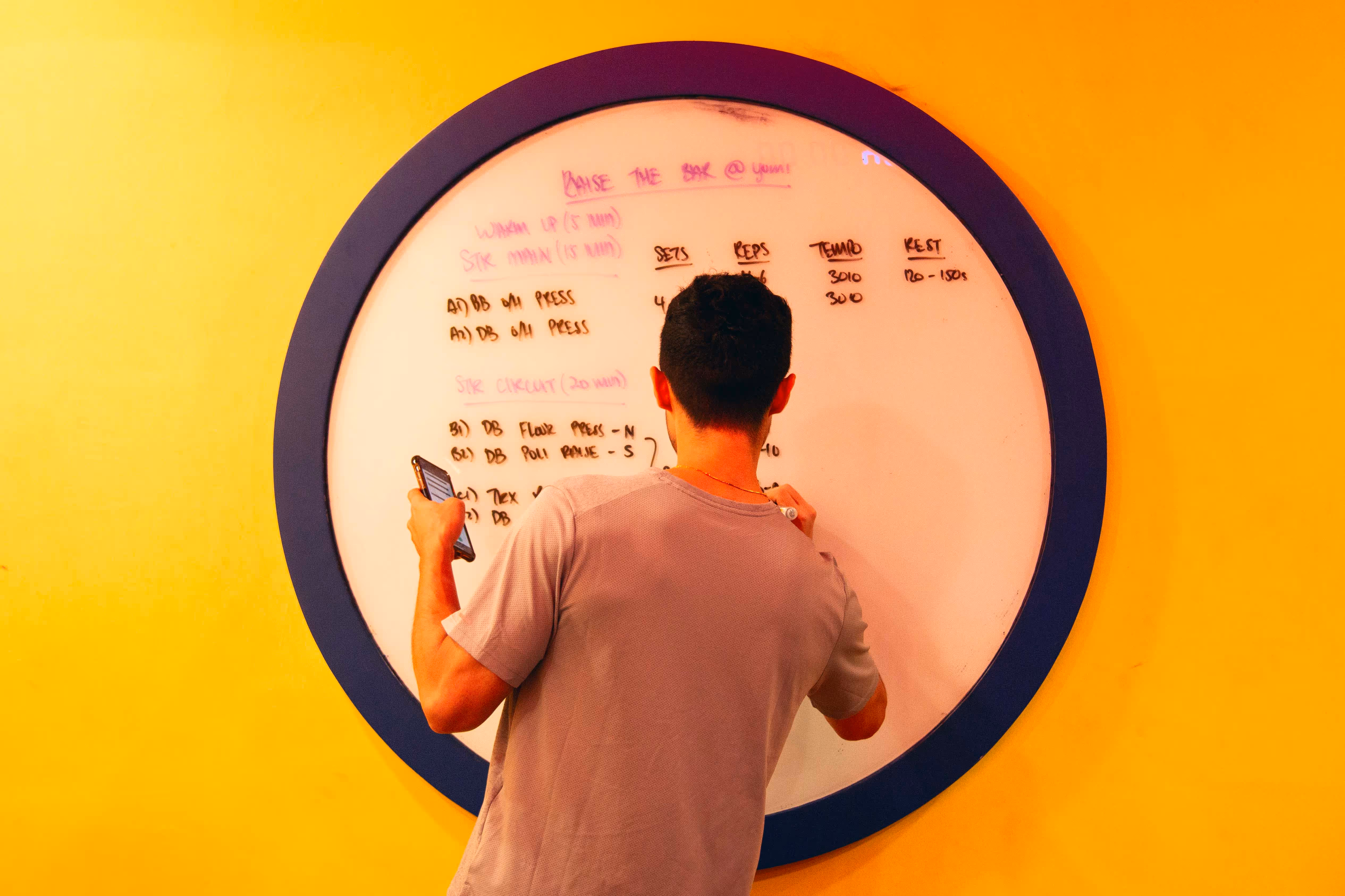 gjbc drawing on whiteboard image