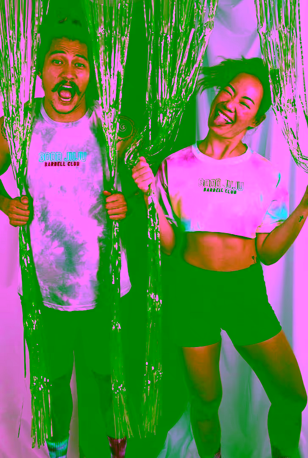 tie dye merch - the start of good juju