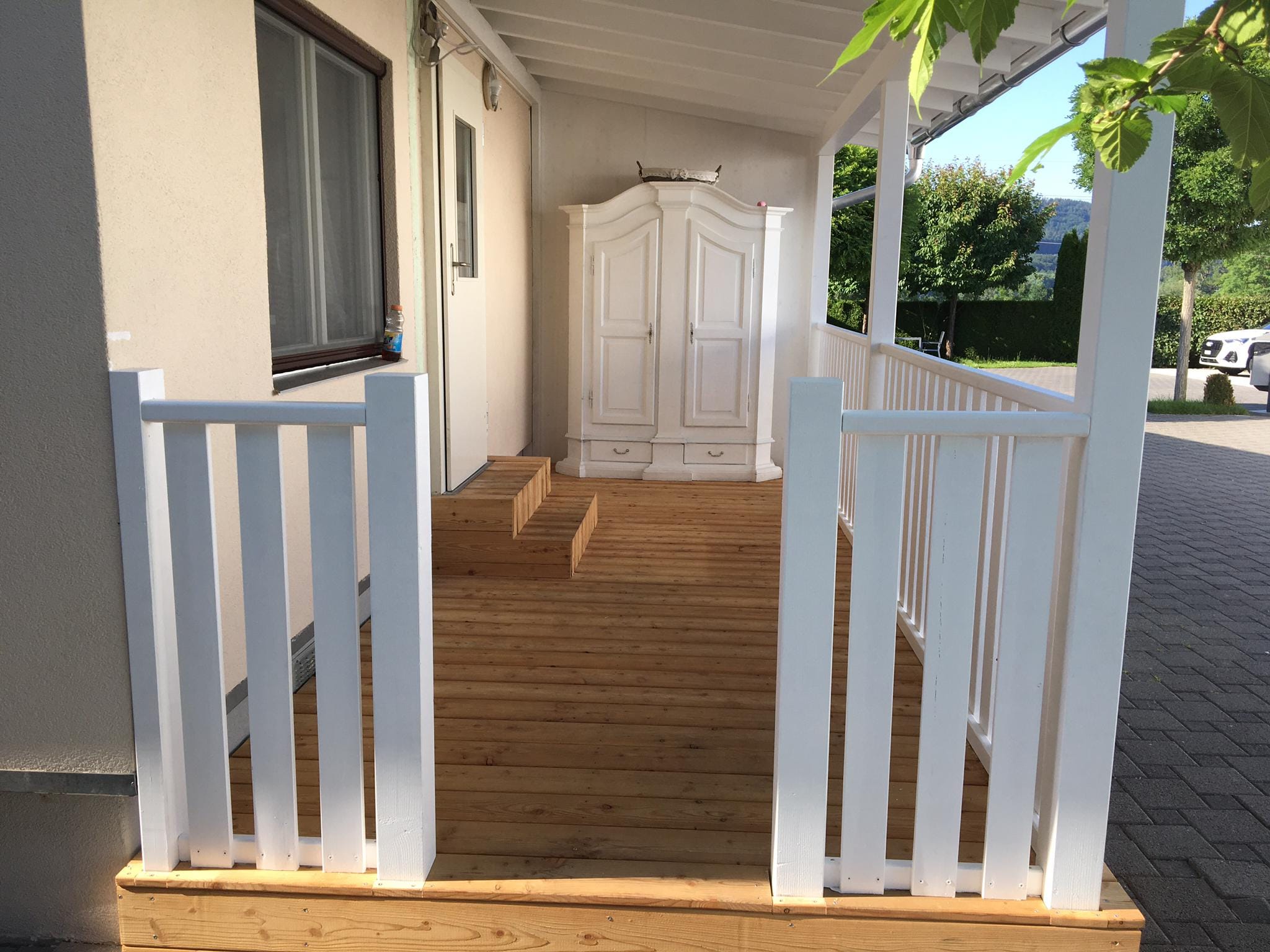 Veranda aus Holz