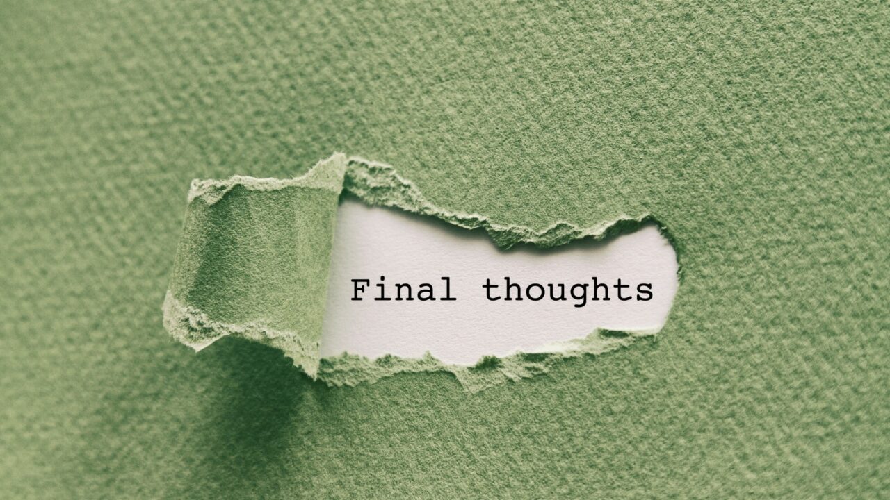 Final thoughts Gorilla ROI