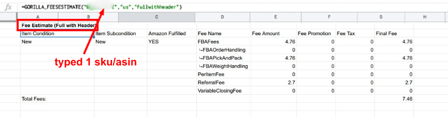 FBA feesestimate full with header