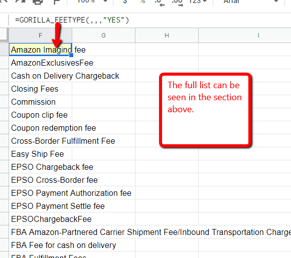 All fba amazon fee types Gorilla ROI