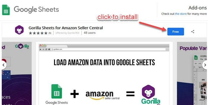 Install addon 2 Gorilla ROI