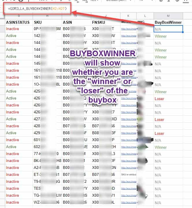 Amazon buy box winner status