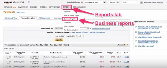 Business reports amazon Gorilla ROI