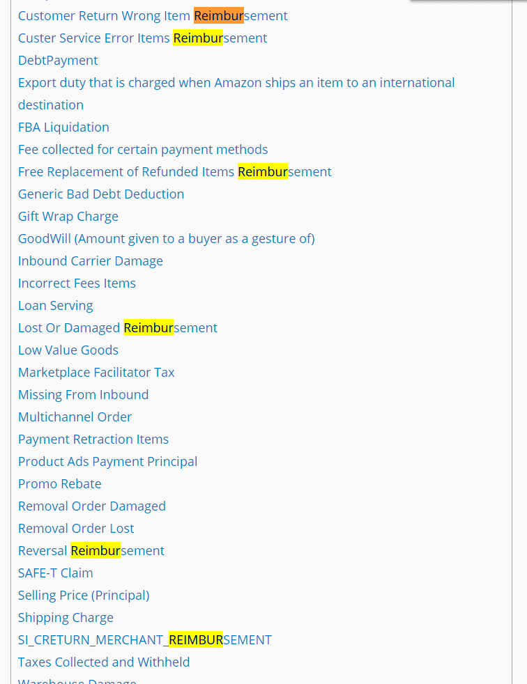 Fba inventory reimbursement