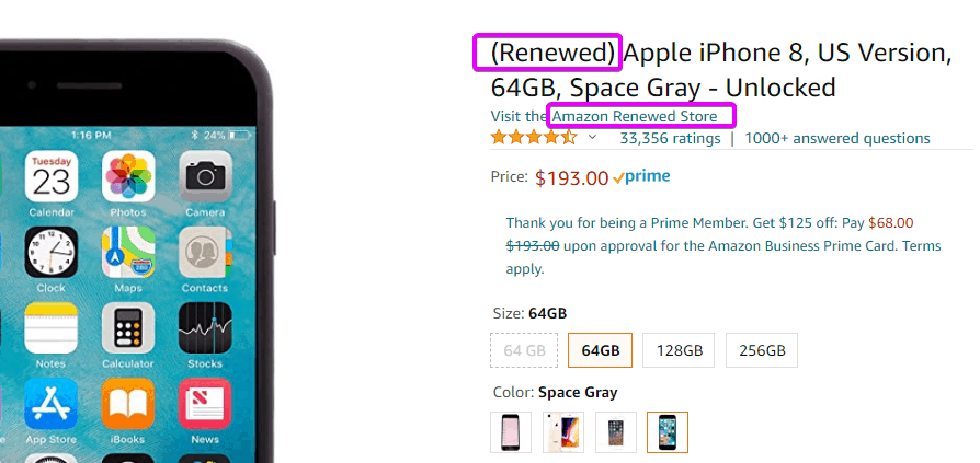 What Does Renewed Mean on Amazon?