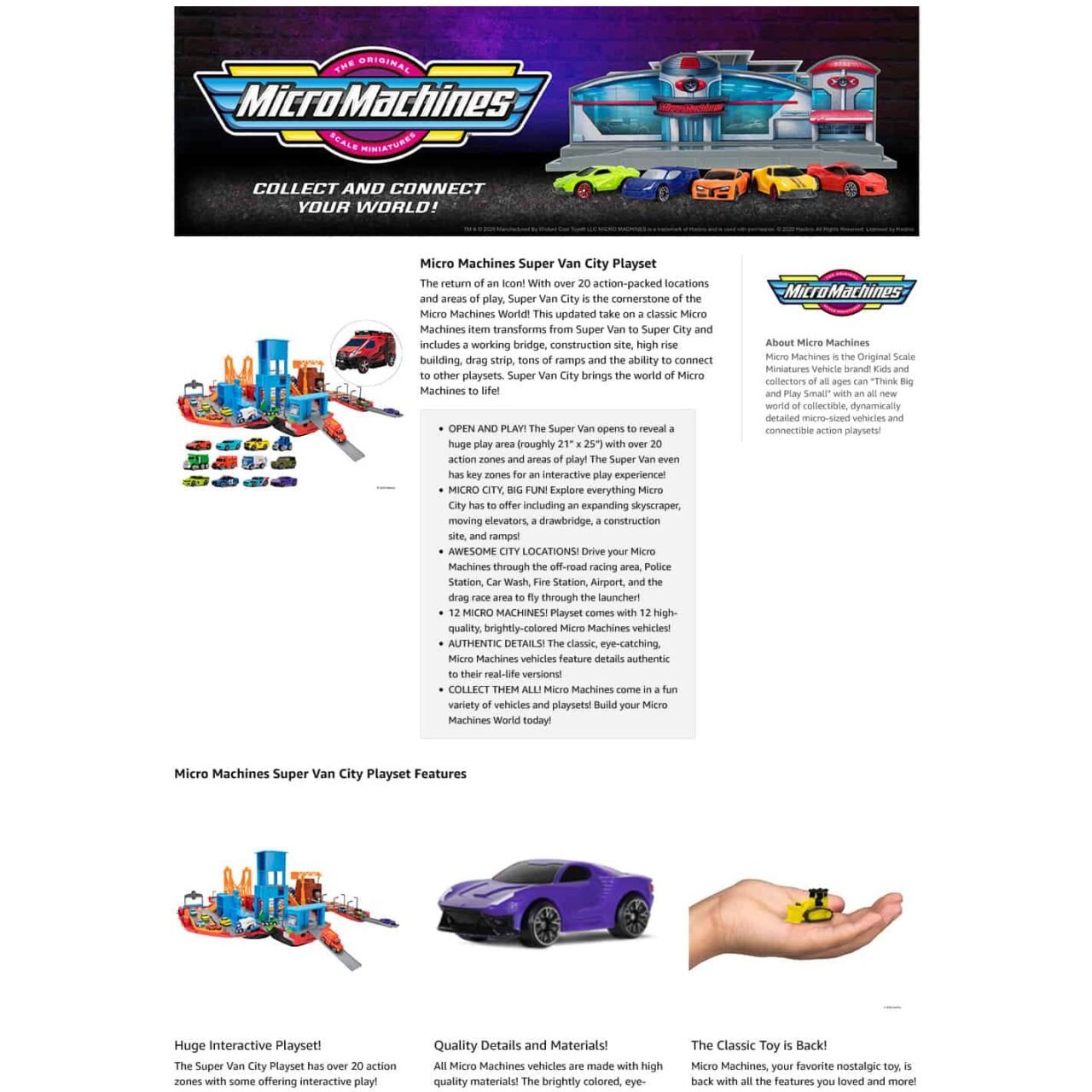 Micro machines Gorilla ROI