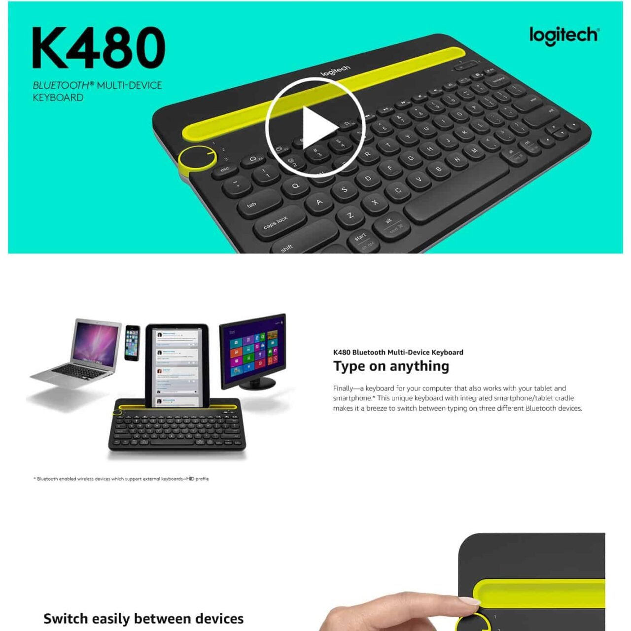 Logitech k480 Gorilla ROI