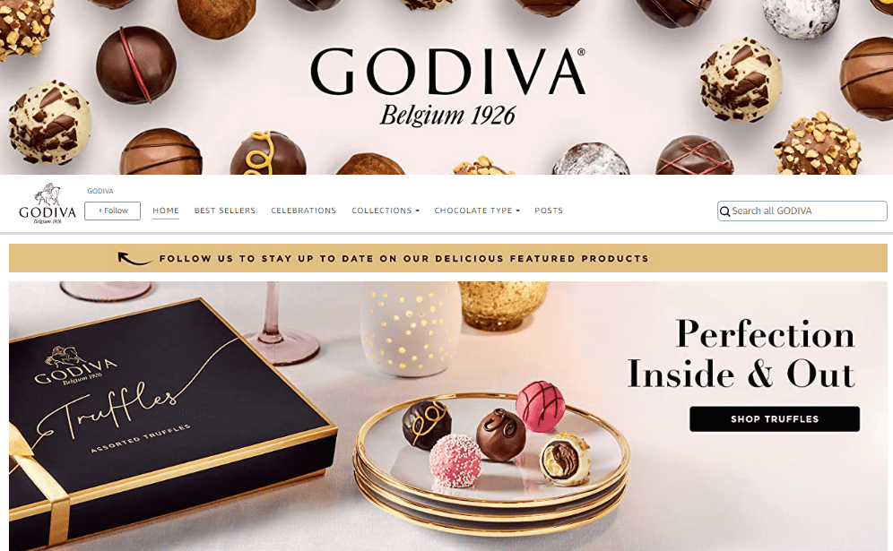 Amazon storefront godiva Gorilla ROI