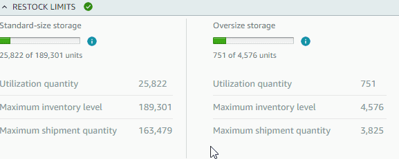 Restock limits standard oversize Gorilla ROI