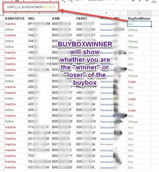 Amazon buy box winner status