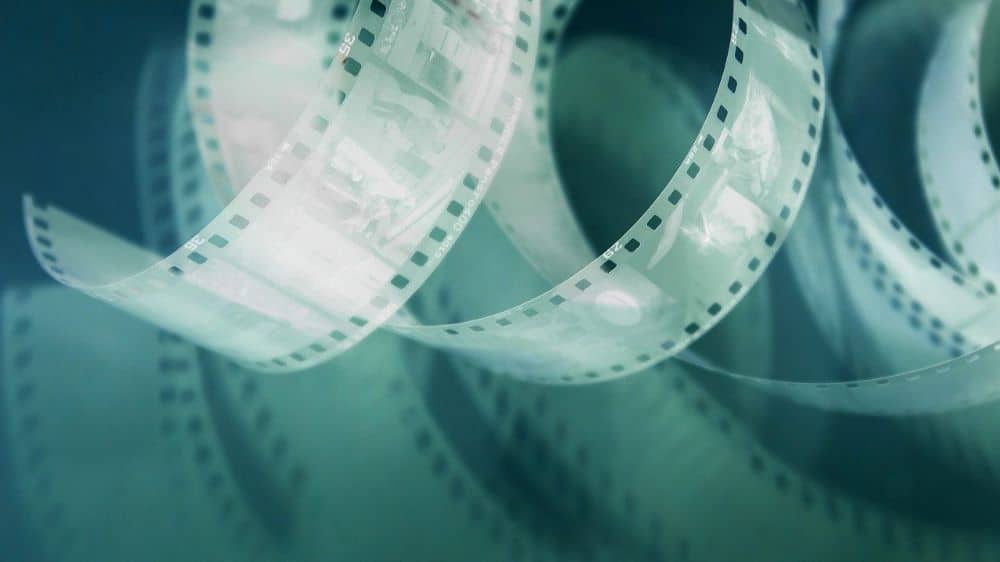 Retro film negative Gorilla ROI