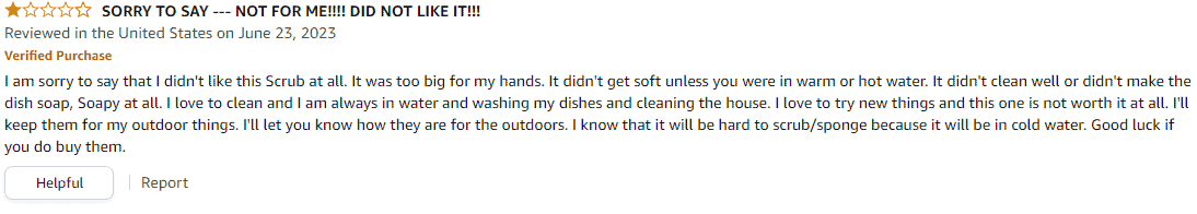 Remove amazon review