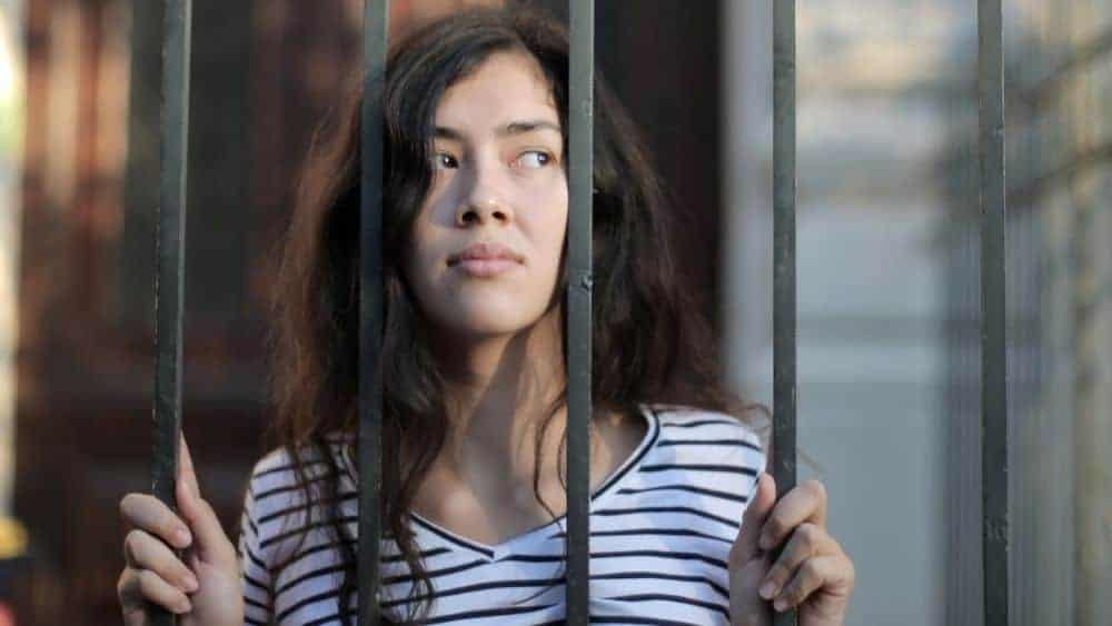 Person gated out of the community