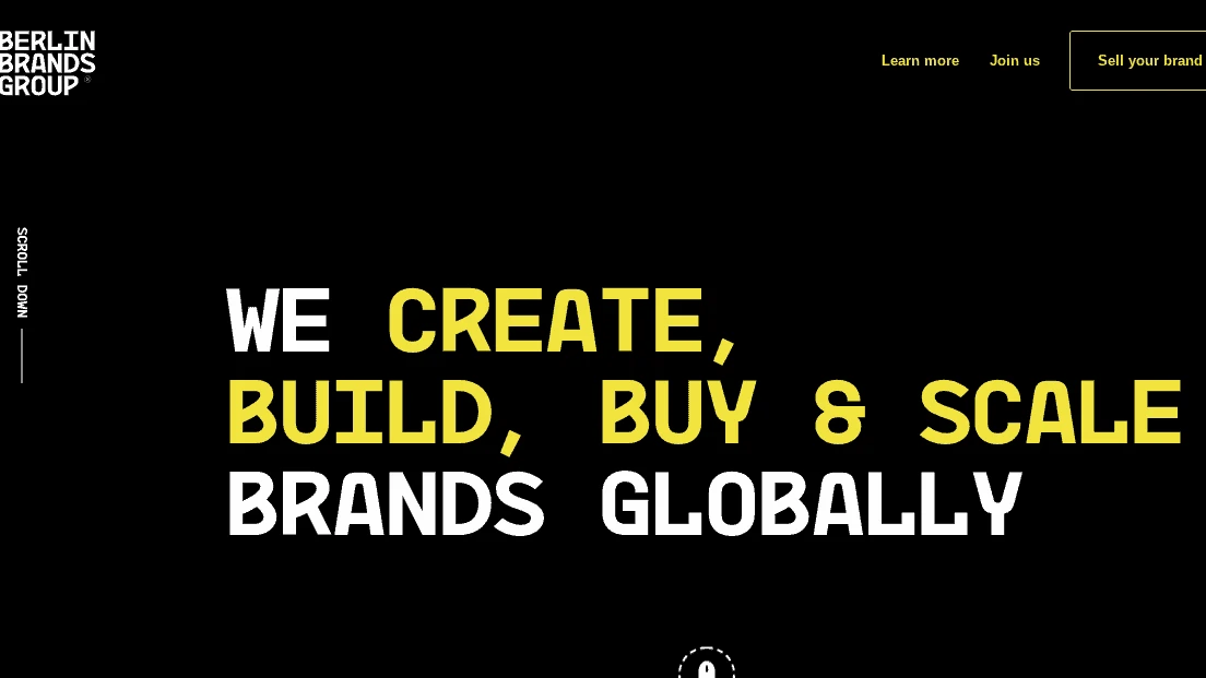 Berlin brands group website
