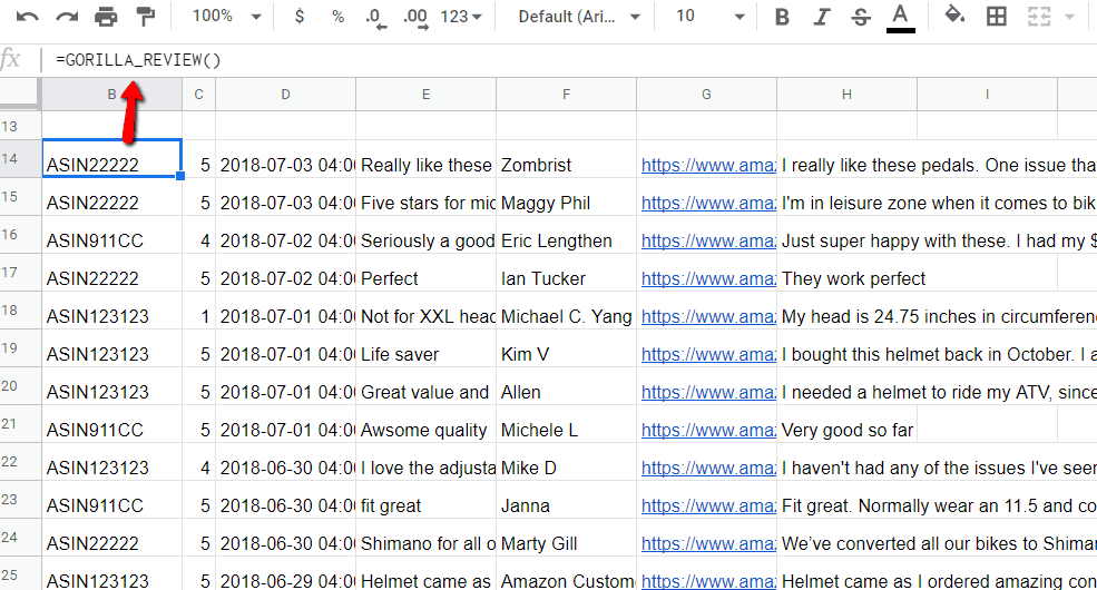 Gorilla review amazon api Gorilla ROI
