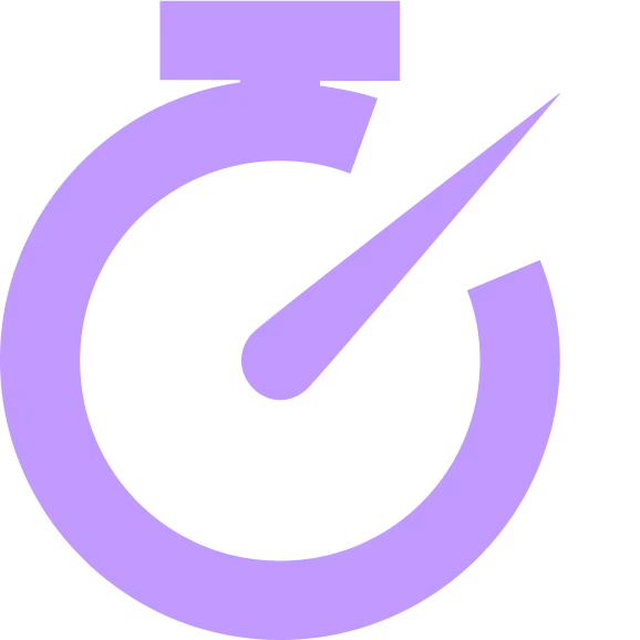 White checkmark in black circle icon