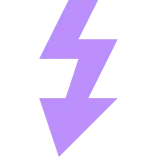 White checkmark in black circle icon