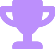 White checkmark in black circle icon