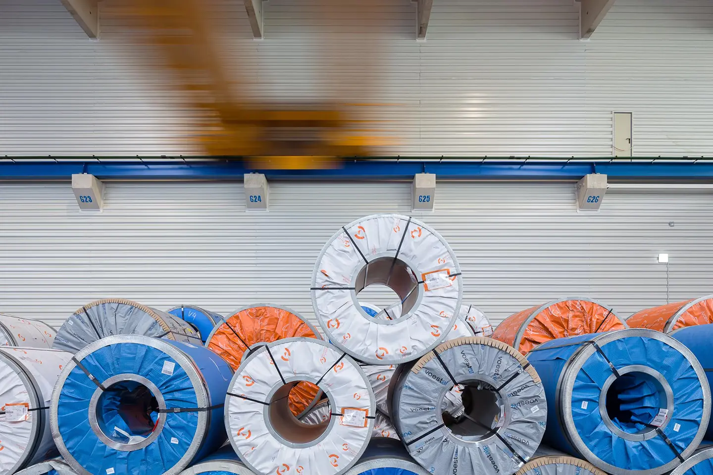 ABC Steel - Innenansicht Halle