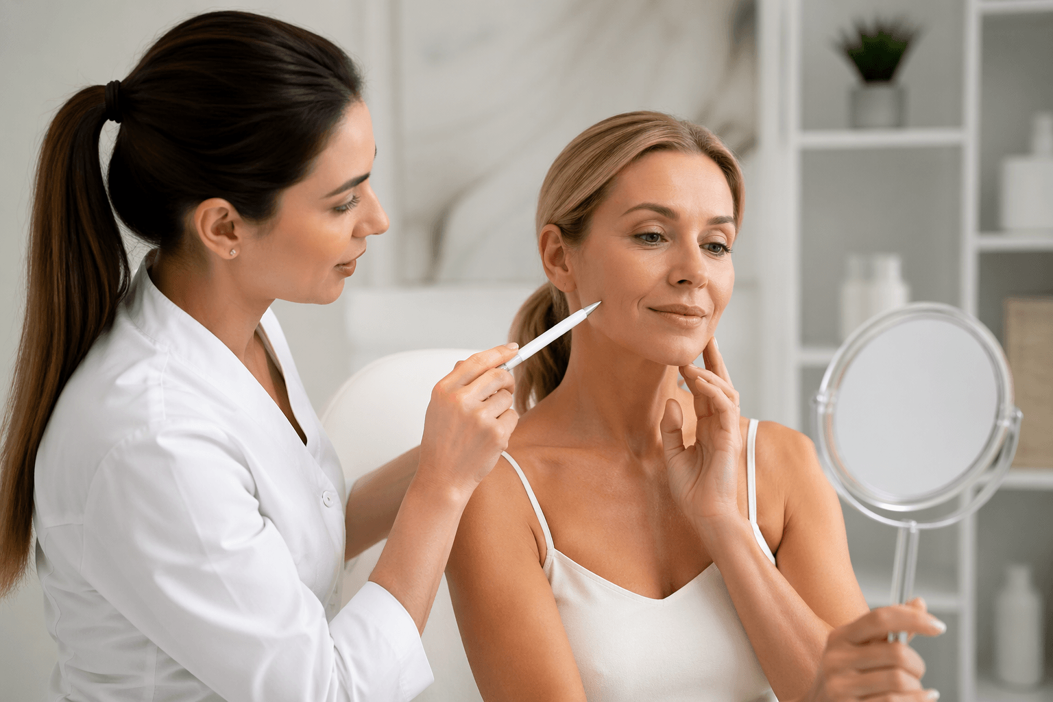 Comparison of PDO threads and dermal fillers for facial rejuvenation in Westport, Connecticut