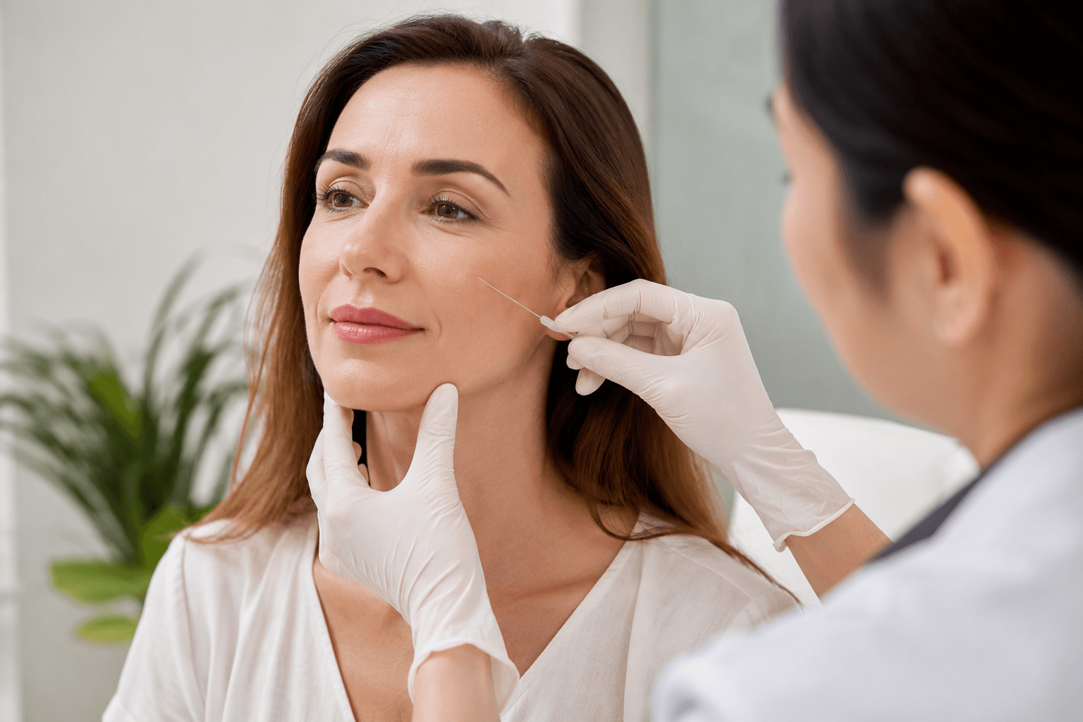 PDO Thread Provider explaining how PDO threads stimulate collagen and improve early facial aging for patients seeking non-surgical rejuvenation