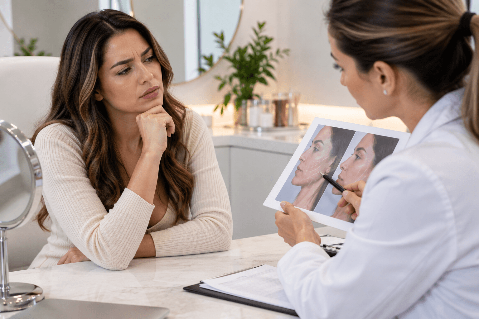Patient consultation checklist for evaluating a safe PDO thread provider