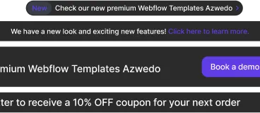 SaaS Webflow Template - Swiss - Created by Wedoflow.com and Azwedo.com