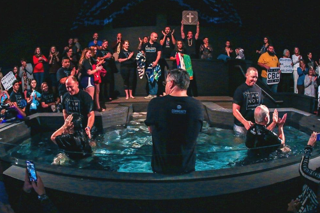 Community Bible Church Baptistery