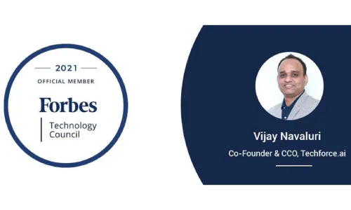 Vijay Navaluri accepted into Forbes Technology Council