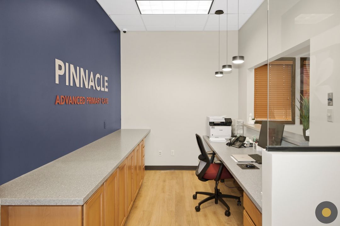 Pinnacle Advanced Primary Care designed by Pasley Commercial Interiors.