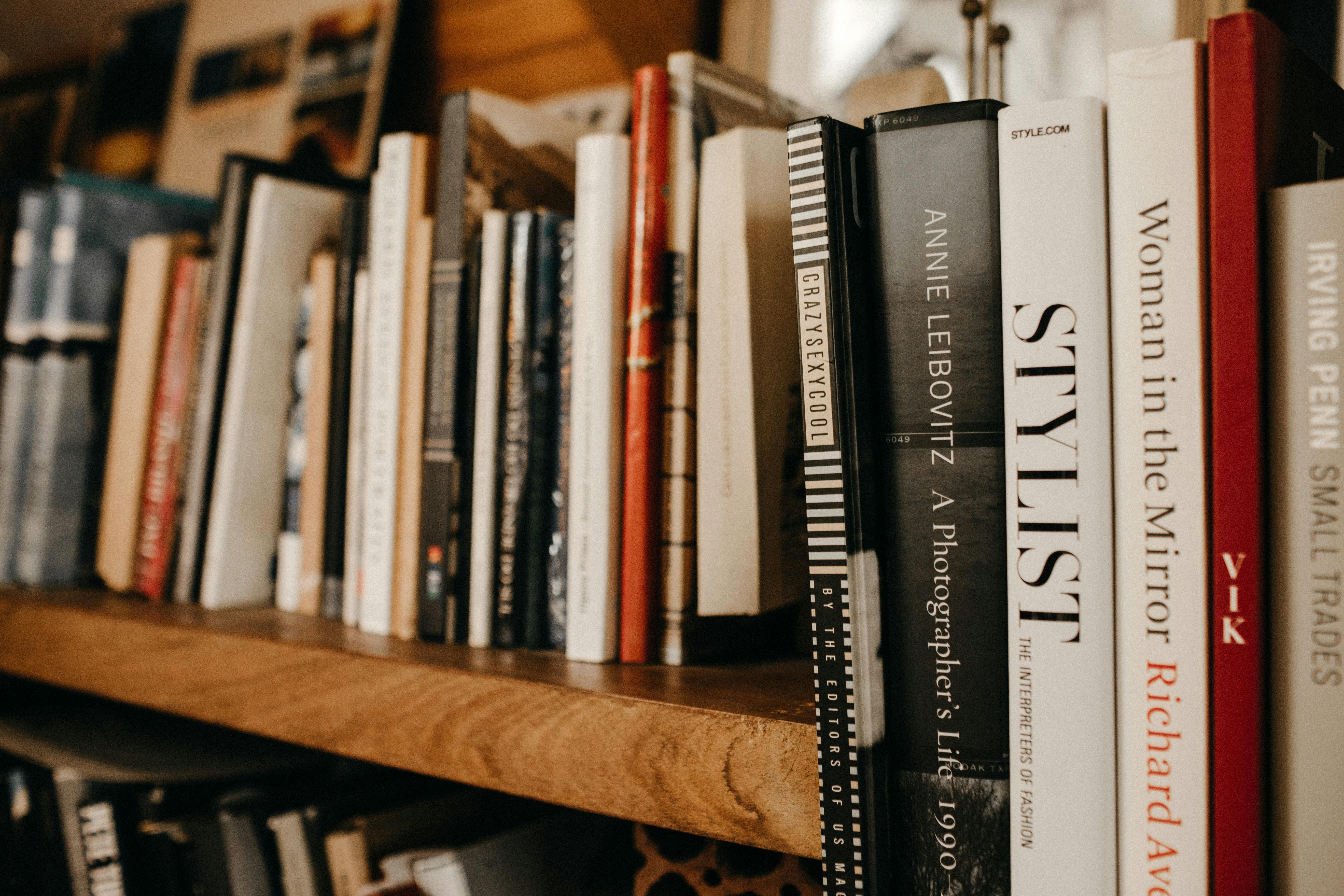 Books on a Shelf