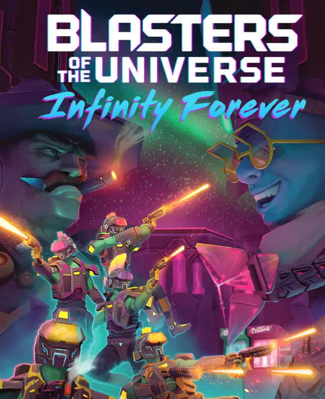Image of Blasters of the Universe Infinity Forever Adventure Game from Synthesis