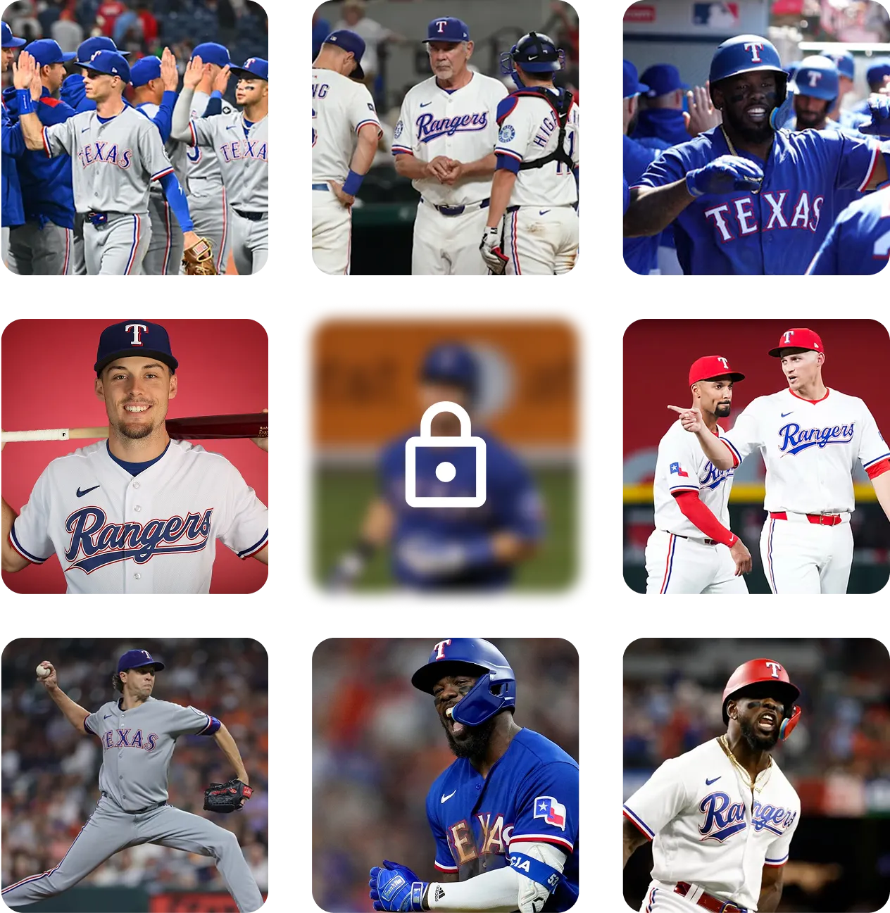 Rangers Subscription Grid