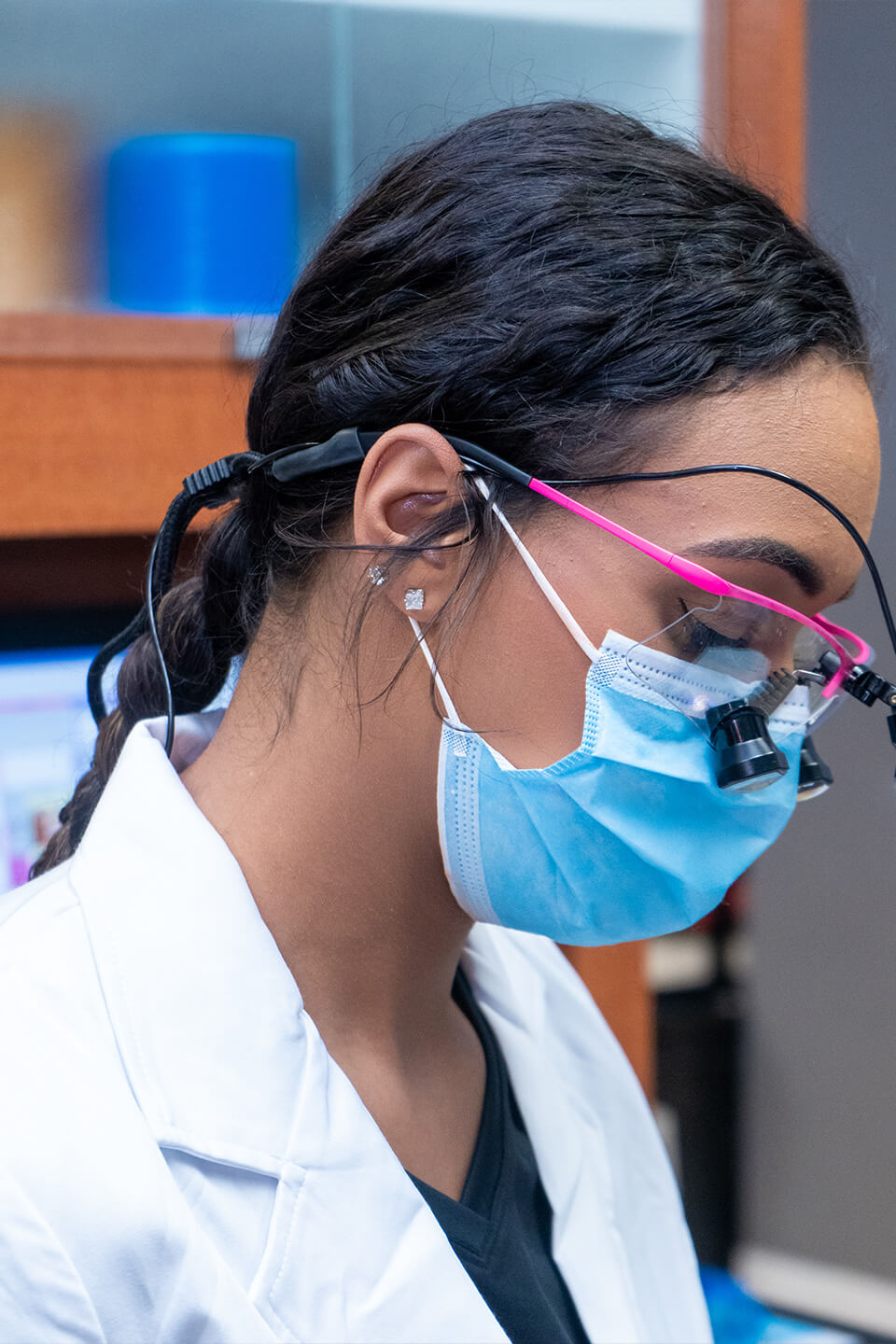 Dr. at work
