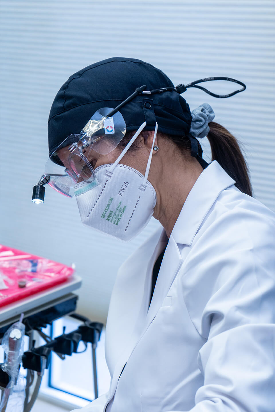 Dr. working