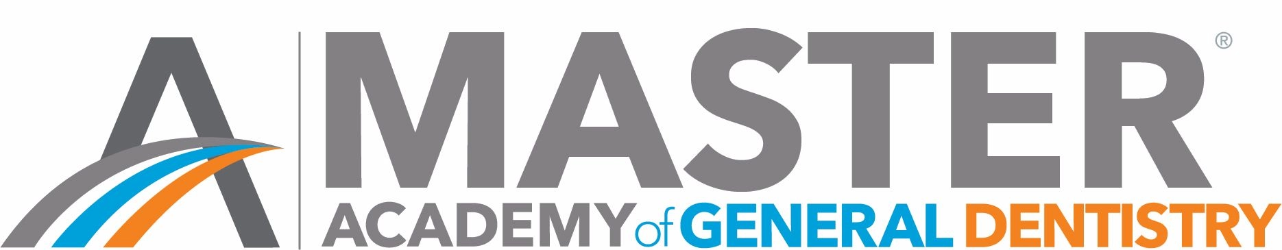 Logo of Master Academy of General Dentistry with a stylized A and colored text.