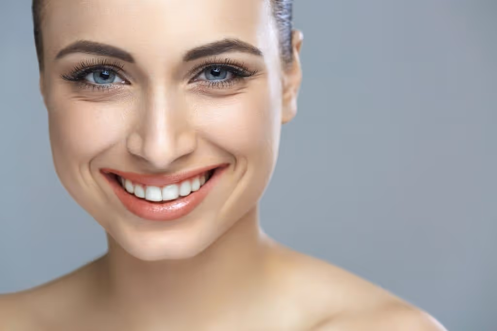 Woman smile