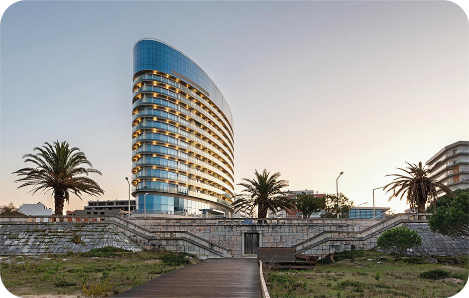 Exterior Hotel Eurostars Oasis Plaza Figueira da Foz
