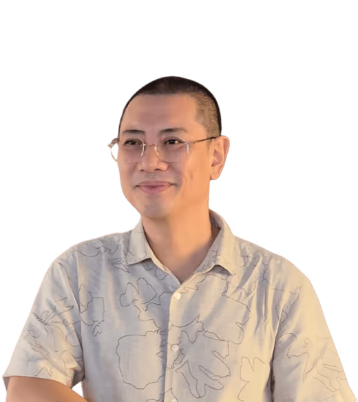 Portrait of the Spa and Wellness Director, Mr. Atho Dela Cruz.